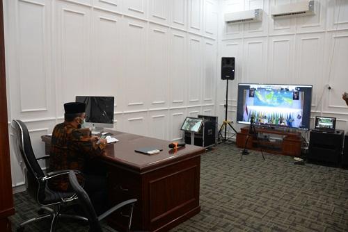 Sekda Ikuti Rakor Pembahsan Penyelenggaraan Perizinan Perusahaan Sistem OSS